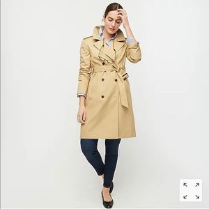 Jcrew collection rain coat